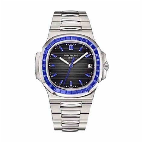 patek philippe nautilus blue sapphire|patek philippe nautilus a price.